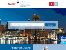 Tablet Screenshot of donmcleod.remax.ca