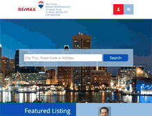 Tablet Screenshot of fernproulx.remax.ca