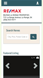 Mobile Screenshot of larongeproperties.saskatchewan.remax.ca