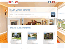 Tablet Screenshot of jamieswaile.remax.ca