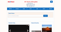 Desktop Screenshot of dauphin.manitoba.remax.ca
