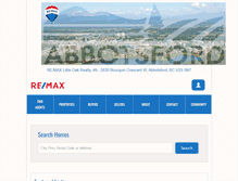 Tablet Screenshot of littleoakrealty2.britishcolumbia.remax.ca