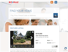 Tablet Screenshot of petersterczyk.remax.ca