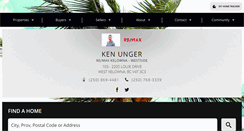 Desktop Screenshot of kenunger.remax.ca