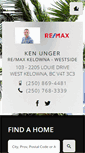 Mobile Screenshot of kenunger.remax.ca
