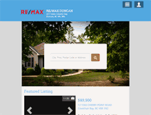 Tablet Screenshot of duncan.britishcolumbia.remax.ca