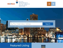 Tablet Screenshot of danhusty.remax.ca