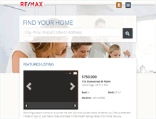 Tablet Screenshot of mirandam.remax.ca