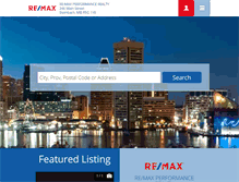 Tablet Screenshot of performancerealty1.manitoba.remax.ca